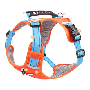 狗狗牵引绳胸背带柴犬柯基中小型犬背心式防爆冲遛狗绳防脱狗链子