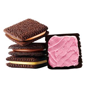 法丽兹黑巧克力夹心曲奇饼干乳酸菌抹茶慕斯嘿曲减糖零食大礼包