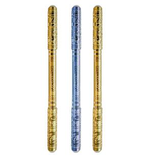 金箍棒双头可伸缩钢笔三年级小学生专用热可擦钢笔男生炫酷钢笔墨囊可替换晶蓝墨蓝黑细笔尖学生练字钢笔套装