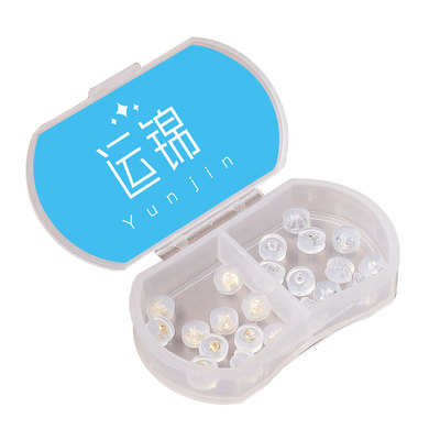 高档18K金色耳钉后塞耳堵