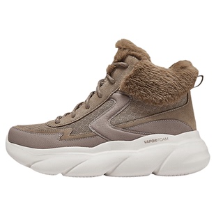 Skechers斯凯奇女生加绒雪地靴保暖时尚棉鞋秋冬加厚舒适休闲靴子