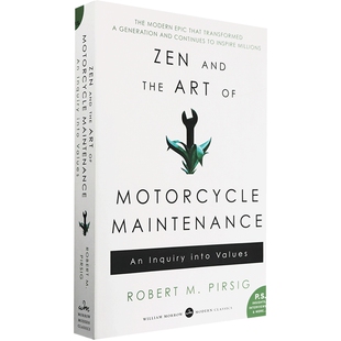 正版 禅与摩托车维修艺术 英文原版 Zen and the Art of Motorcycle Maintenance 全英文版小说 进口英语书籍