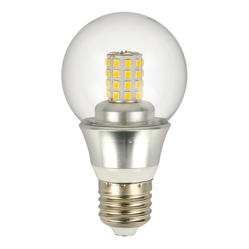 LED透明玻璃球泡E27家用节能灯泡白光黄光室内吊灯台灯光源球泡