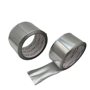 邦特无衬纸铝箔胶带锡纸铝箔纸5cm8公分太阳能管道防水空调保温管