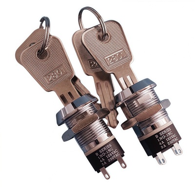 19mm防水钥匙开关2801电梯锁