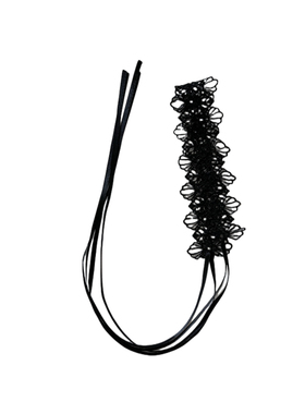 Yolo星球蕾丝花边公主项链甜美少女镂空宫廷锁骨链choker复古宽颈