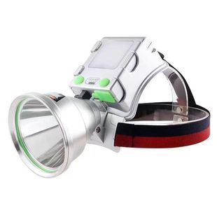 强光头戴式白激光头灯可拆卸替换电池充电超高亮户外夜钓感应远射