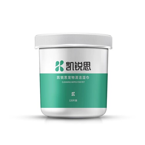 凯锐思猫咪泪痕清洁湿巾宠物猫狗专用擦眼睛耳朵免洗用品120片