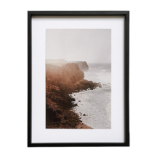 铝合金相框艺术微喷博物馆级无酸卡纸摆台海报装裱定制画框挂墙