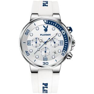 男士手表男款花花公子正品名牌青少年学生运动防水石英机械表3036