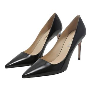 【甄品精选】Prada普拉达 女士漆尖头细跟高跟鞋皮鞋 1I166N 069