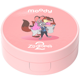 moody迪士尼小圆盒小方盒隐形眼镜伴侣盒小巧便携美瞳收纳盒