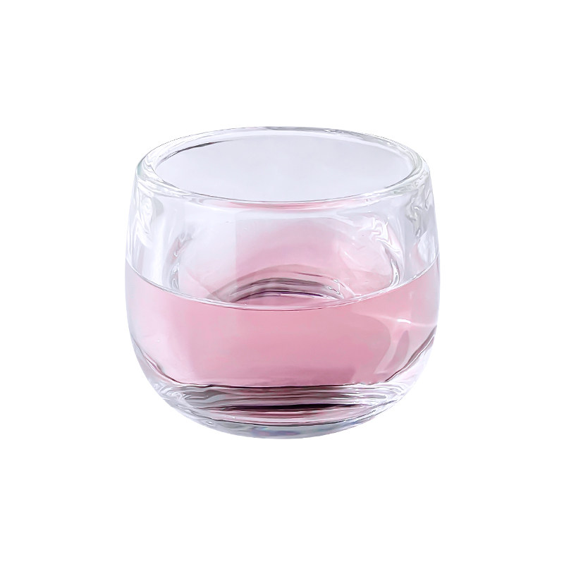 高档扳指杯加厚玻璃功夫主人茶杯