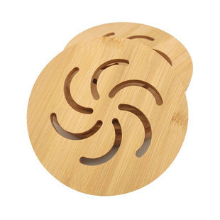 天然楠竹隔热垫餐桌垫碗垫菜盘子垫杯垫大号加厚防烫砂锅垫水壶垫