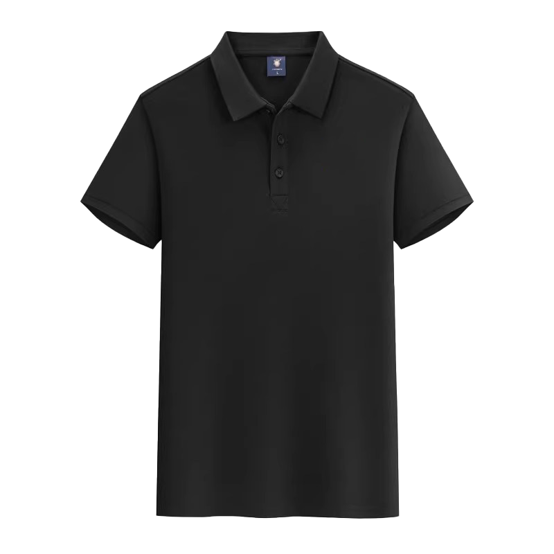 纯棉工作服短袖定制POLO衫印logo