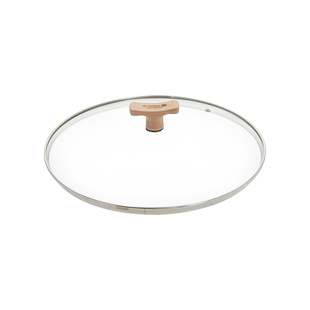 debuyer德佰尔家用铸铁锅煎锅32cm炒锅盖玻璃28cm26cm24cm锅盖