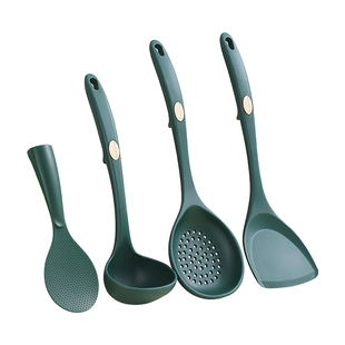 莱柏顿硅胶锅铲食品级家用铲米勺汤勺不粘锅专用炒菜铲子厨具套装