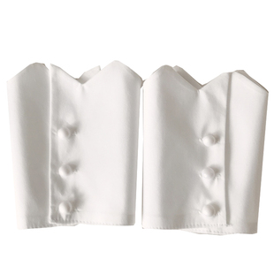 叠穿假衬衣装饰假袖子衬衫假袖口假手袖半截手套内搭短接袖手腕袖