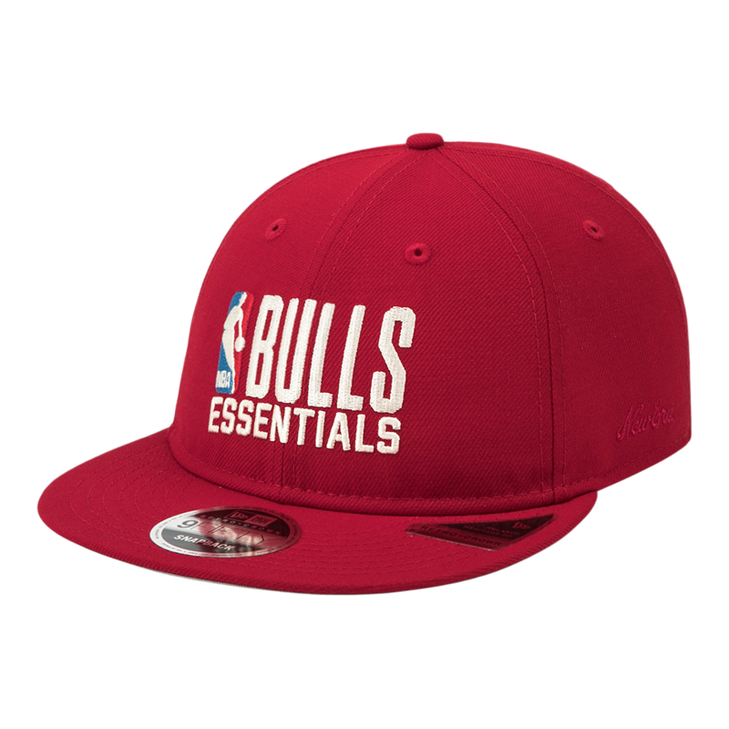 NEWERA X NBA X FEAR OF GOD三方联名RC950平沿软顶棒球帽公牛