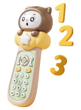宝宝变脸遥控器玩具儿童早教