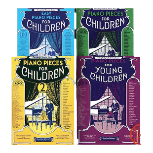 简易儿童钢琴作品曲集 全套共一至四卷 Music sales原版进口乐谱书 Piano Pieces for Children Vol 1-4