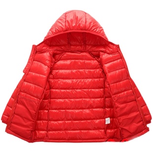 反季儿童轻薄羽绒棉服男童女童棉衣宝宝外套中大童棉袄童装秋冬季