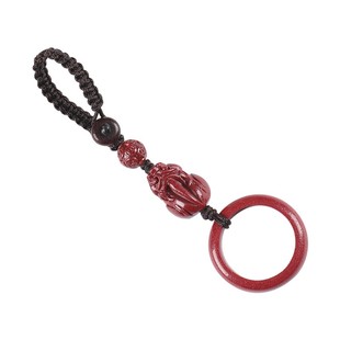 朱砂貔貅手机链挂绳挂饰男士女精致吊坠U盘壳指环扣本命年小挂件