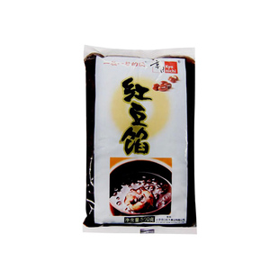 京日红豆沙500g馅料泥家用小包子粽子月饼面包点心糕点烘焙蜜蜜豆