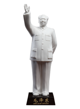 戴玉堂德化白瓷毛领袖摆像陶瓷历史人物佛像纪念礼品毛伟人摆件