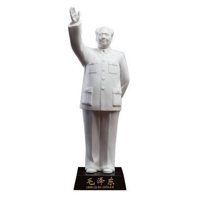 戴玉堂德化白瓷毛领袖摆像陶瓷历史人物佛像纪念礼品毛伟人摆件