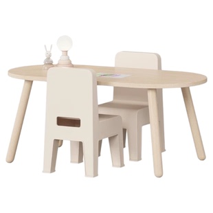 【55周年宠粉】汉森韩国进口儿童桌手工桌宝宝餐桌椅游戏桌环保