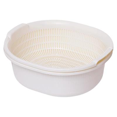 日本进口厨房洗菜盆蔬菜洗菜篮