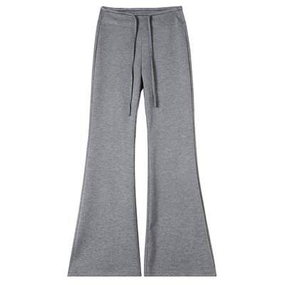 小个子150穿搭辣妹微喇运动裤女