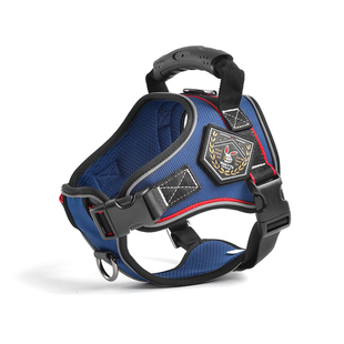 wakytu英国狗狗胸背带牵引绳背心式背带防爆冲中大型犬大狗遛狗绳