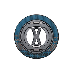 三段式凯夫拉碳纤维磁吸指环手机支架适用苹果安卓360°旋转男女