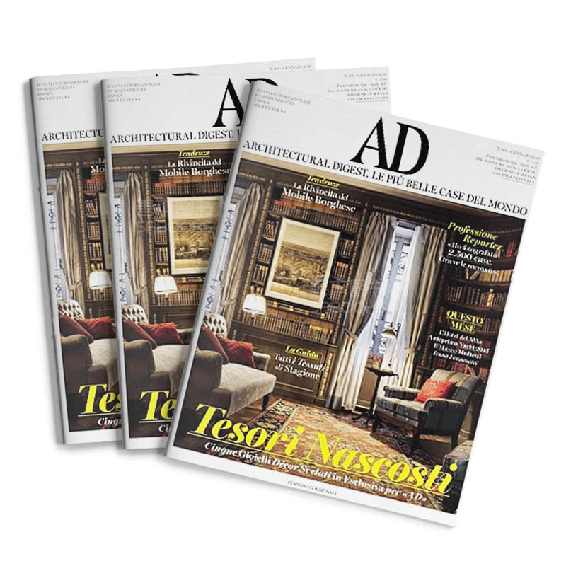 订阅 Architectural Digest 意大利意文原版AD 建筑室内设计杂志 年订12期 B089 年订12期