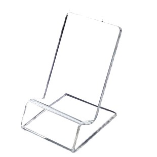 5个包邮大屏手机懒人展示支架平板托架亚克力模型手机架透明托盘