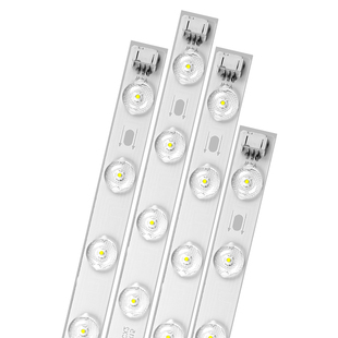 led吸顶灯灯条长条灯芯替换灯板全光谱三色变光客厅灯带灯珠贴片