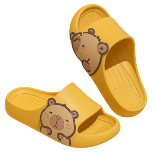 卡皮巴拉儿童拖鞋男童室内夏季可爱居家防滑软底女孩洗澡凉拖女童