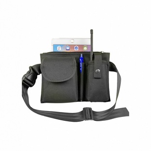 斜挎乐维欣晟多功能服务员工作牛津布包女手机对讲机收纳工具腰包