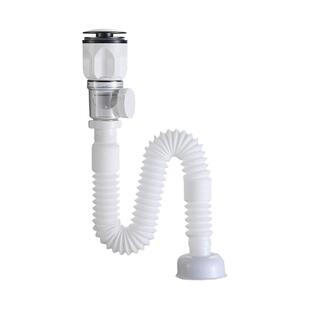 卫生间浴室柜洗脸盆面盆洗手池超薄款地排墙排排水管防臭下水器