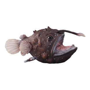 童德提灯鱼模型仿真海洋动物玩具深海灯笼鱼儿童认知摆件
