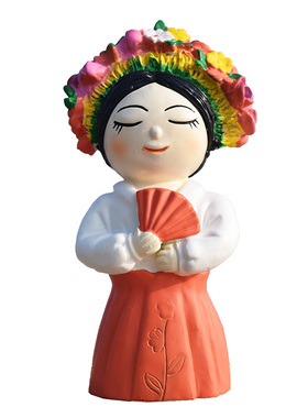 泉州簪花桌面装饰品文旅纪念品