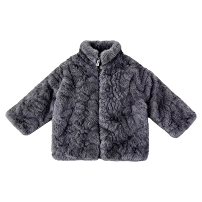 男童加厚保暖毛绒绒棉服