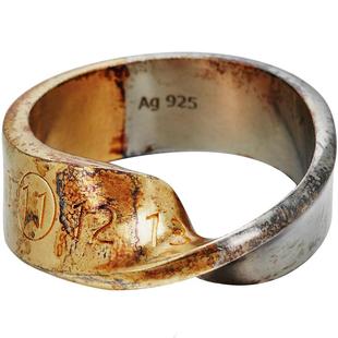 [礼物]Maison Margiela马吉拉做旧银质宽版戒指指环情侣对戒首饰