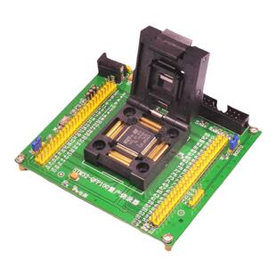 支持STM32 GD32烧写器下载器烧录座测试座编程器LQFP48 68 100等