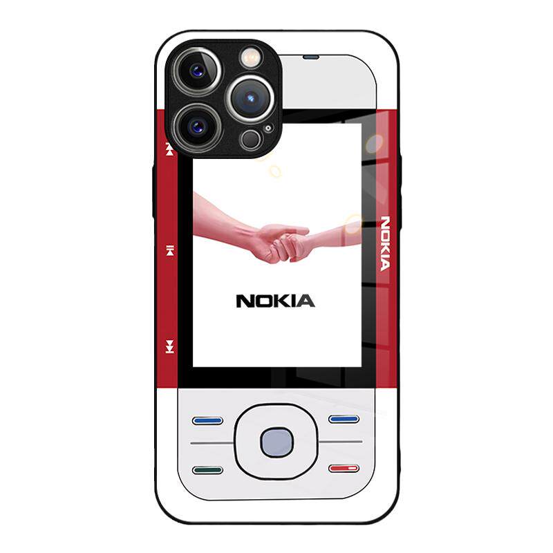 适用苹果iphone15手机壳14pm诺基亚13promax新款12mini老人机17air搞怪16plus复古xsma