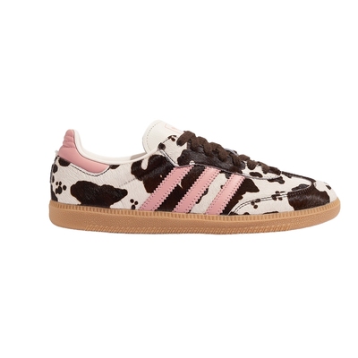 adidas阿迪达斯三叶草奶牛纹T头鞋运动秋中性SAMBA德训板鞋KK2239