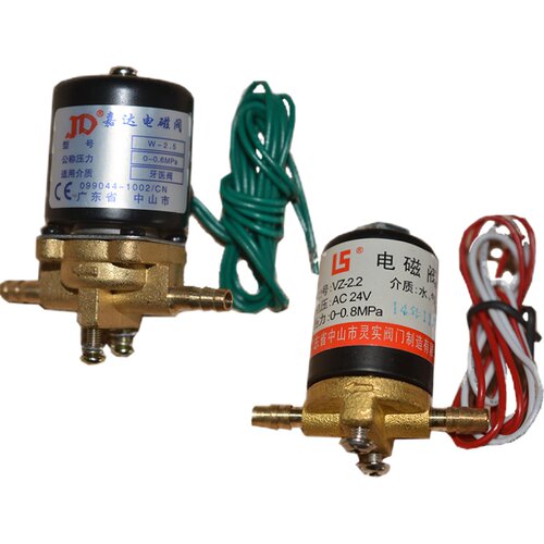 牙科材料口腔牙椅配件直流交流DC24V AC24V电磁阀 冲痰供水阀开关