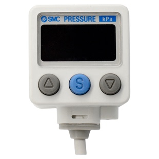 SMC数显压力开关ISE40A-01-R真空负压表ZSE40AF-01-R-S-T-V-X501